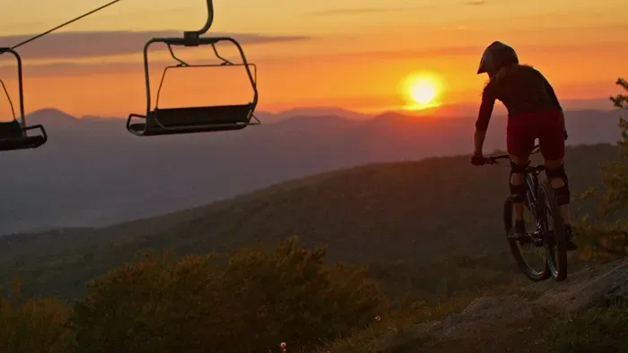 Sunset on Beech Mountain