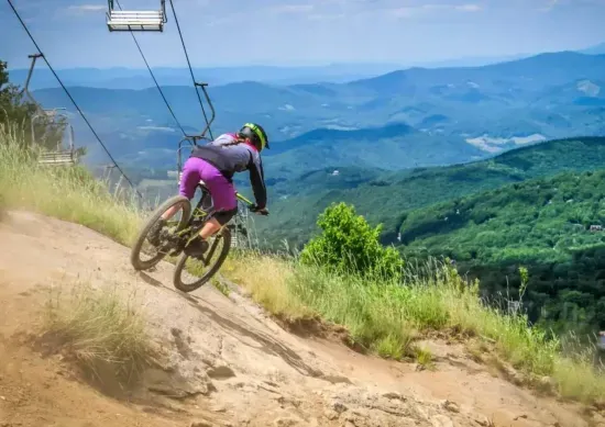 Summer Fun Mountain Biking