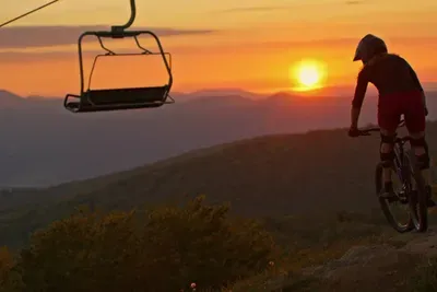 Sunset on Beech Mtn