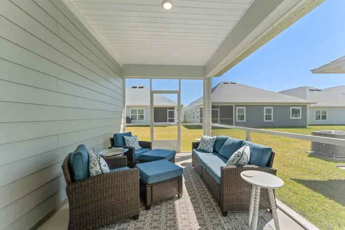 Screened in porch to enjoy your family and friends.