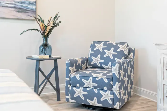 Reading area in Master bedroom