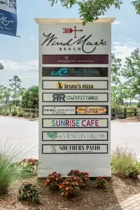 Shops and restaurants located short golf cart ride away.  