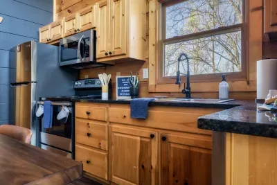 A fully equipped kitchen ready for everything from quick breakfasts to family dinners.