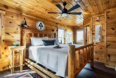 Rest in our Hiking Themed Room!