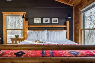 Welcome to our Llama Loft bedroom!