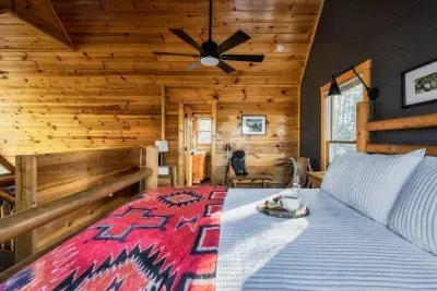 King bed retreat.