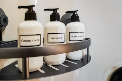 Complimentary Shampoo, Conditioner, and Body Wash