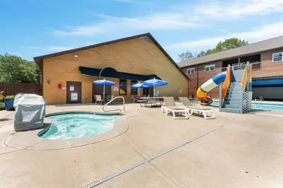 Kids will enjoy this slippery slide!