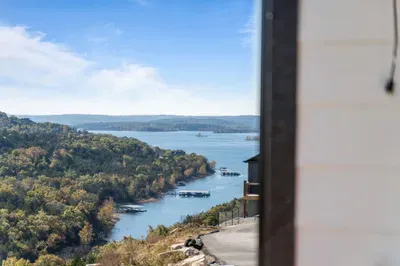 View from Bedroom 3 of Table Rock Lake!