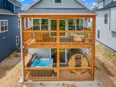 From the backyard to the views, every detail is designed to make your stay memorable. 🏡