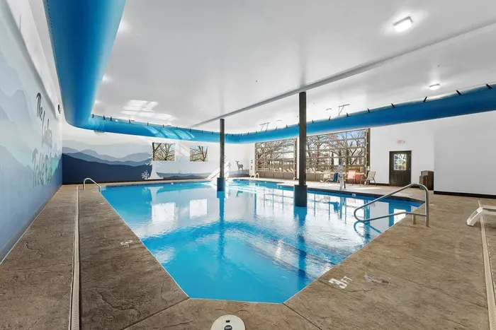 More ways to relax and have fun — the indoor community pool is ready for your getaway. 💙