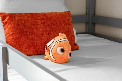 Say hello to Nemo, your cuddly vacation companion! 🐠