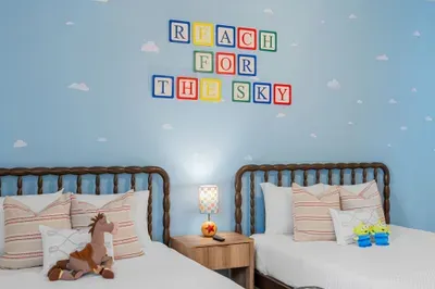 From bedtime stories to unforgettable memories, this Toy Story-themed room adds a little extra magic to your family vacation.