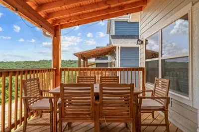 The perfect spot to unwind, share a meal, or enjoy the fresh Ozark air. 🌲