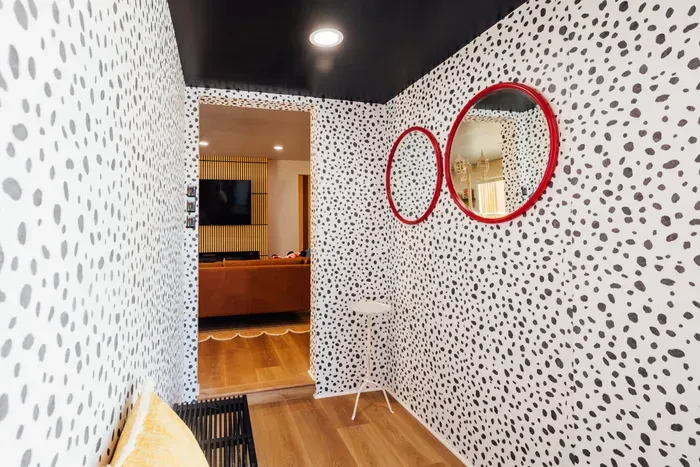 Practical mud room for storing shoes, bags, and outdoor gear to keep the home clean and organized.
