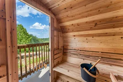 Sweat out the hustle and breathe in the Ozark serenity. 🌲🧘‍♂️