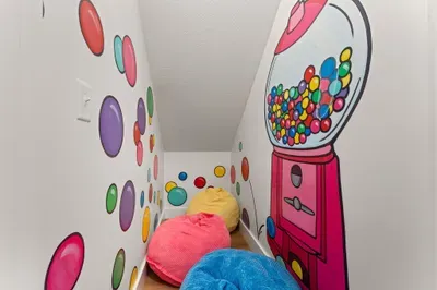 Featuring a secret hideaway space the little kids will love! 🕵️‍♂️✨