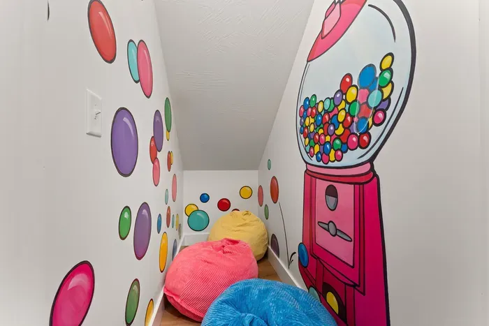 Featuring a secret hideaway space the little kids will love! 🕵️‍♂️✨