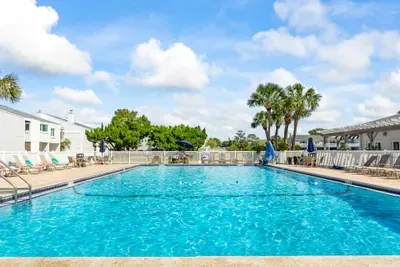 Dive into paradise at Seabreeze Villa! Unwind by the sparkling pool under swaying palms or take a 4-minute stroll to the beach.