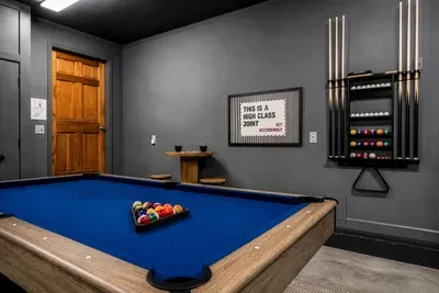Rack 'em up and enjoy a friendly game of billiards.