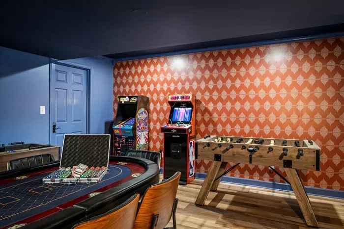 Rain or shine, the game room is packed with entertainment for hours of nonstop fun.