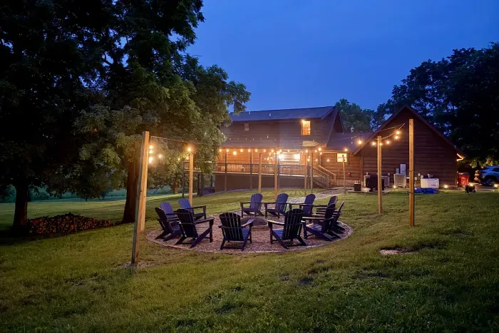 Gather around the fire pit for music, conversation, and starlit evenings.