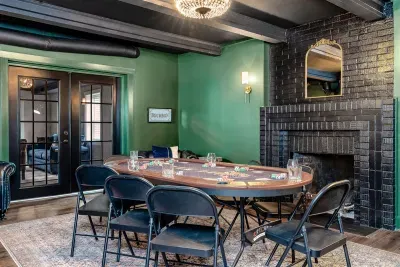 Your private speakeasy for bourbon tastings and game nights