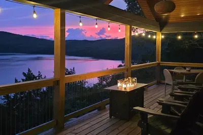 "There simply isn't a better place to start or end your day than the view from this deck." Edgewater Guest