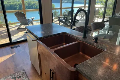 I could do dishes at this sink for the rest of my life and not complain.