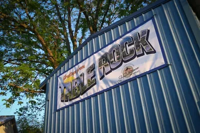 Well of course you will want to make yourself famous by posting a picture of your big adventure at Table Rock Lake and your stay at Hearthstone Table Rock Retreat! All that is missing is you and your peeps standing in front of our Table Rock banner!
