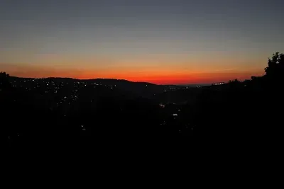 Sunset from Top Deck