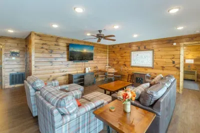 Comfortable furniture for TV watching or just gathering!