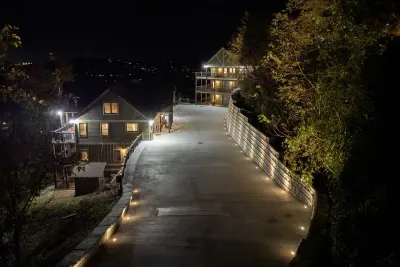 Eagles Landing on the left, Soaring Eagle on the right.