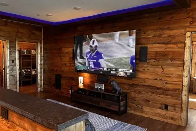 100" TV for Sports and Movies