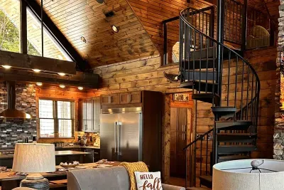 Open concept, spacious primary living area.