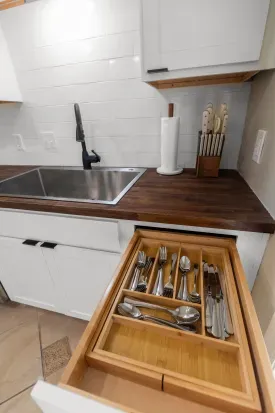 Enough flatware to serve your group.