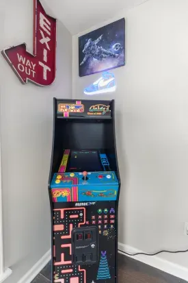 What game room is complete without Ms. Pac-Man?