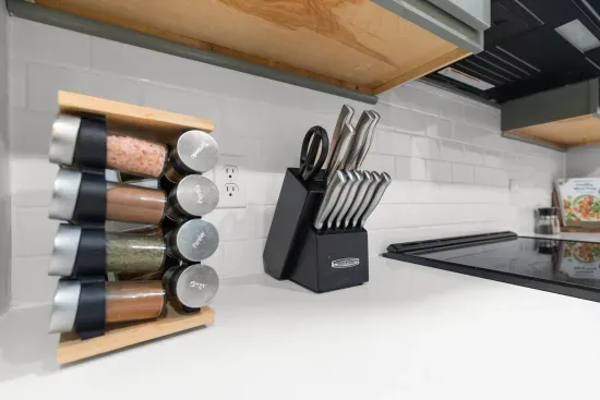 A few extras to make cooking easier.