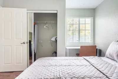 Iron and ironing board are available if you need it.