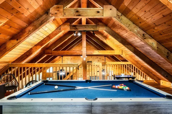 Tons of games and a pool table.