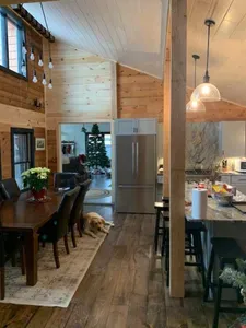 Dining area next to the kitchen