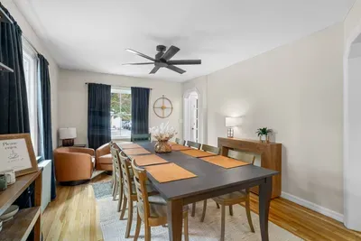 Bright and spacious dining area — perfect for shared meals and gatherings.