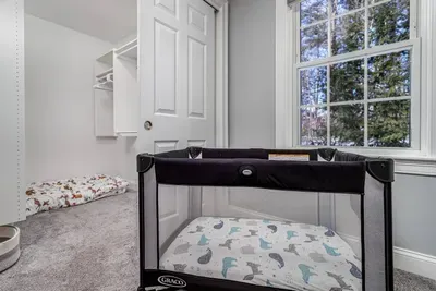 Pack ’n Play provided for little ones.