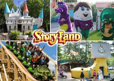 Story Land is just 20 minutes from Maple Manor—an easy drive to a day full of rides, smiles, and storybook magic for the whole family.