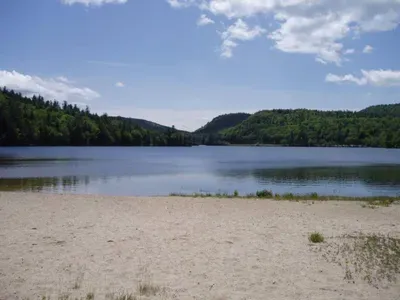 Just 5 minutes from Maple Manor, Conway Lake is ideal for a morning swim or paddle. The beach is small and popular on warm days—arrive early for the best spot and enjoy the peaceful lakefront setting.