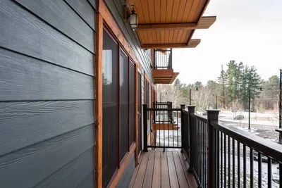 Balcony to enjoy your morning coffee