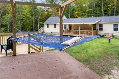 Spacious hammock deck.