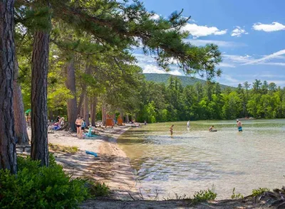 White Lake State Park in Tamworth, New Hampshire