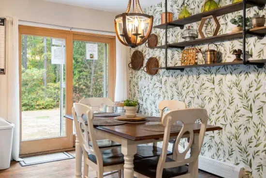 A warm and welcoming spot to gather and eat.