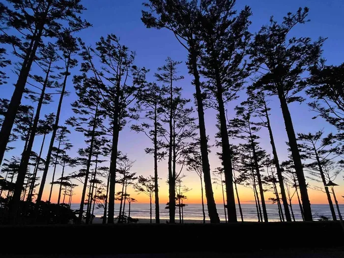 Breathtaking Pacific Beach sunsets are just a short 5-minute walk from your front door at A Perfect Wave.